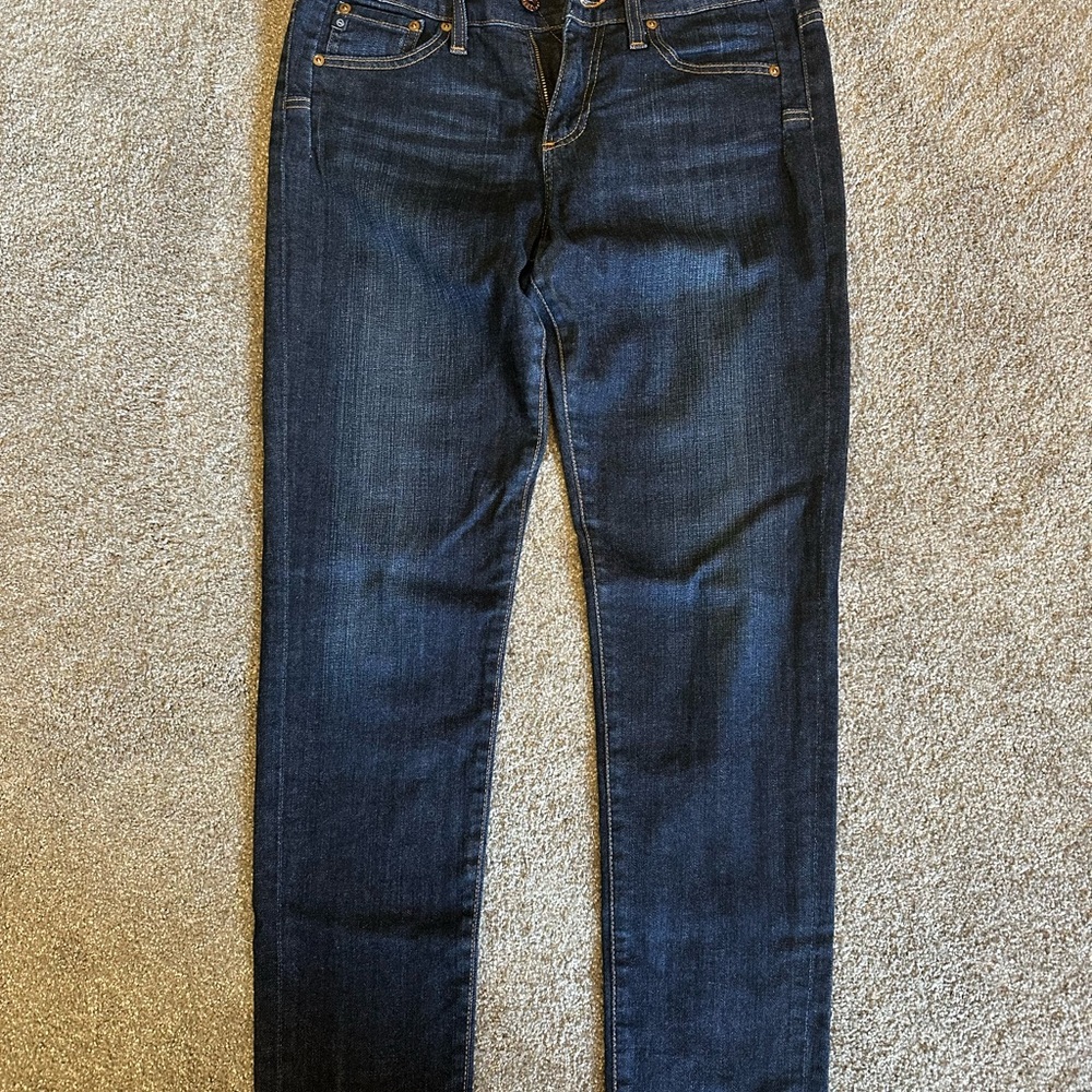 Ag Adriano Goldschmied Dark Blue Skinny Jeans